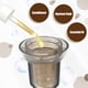 thumbnail image 1 of Vogacara Cepillo de masaje para el cuero cabelludo que nutre el cabello para obtener resultados óptimos, aplicador de raíz de cabello para Ayudas para vestirse con gancho de botón negro, 1 of 6