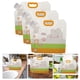 thumbnail image 2 of Bolsas selladas para granos, 3 unidades, para conservar alimentos secos y frescos, resellables, para arroz., 2 of 5