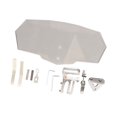 thumbnail image 3 of Parabrisas transparente para motocicleta, parabrisas universal resistente a impactos de alta claridad para motocicletas transparente, 3 of 15