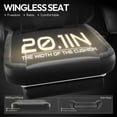 thumbnail image 3 of Dowinx Gaming Chair with Pocket Spring Cushion, Ergonomic Computer Chair with Footrest and Lumbar Support for Office or Gaming, Black, 3 of 7