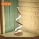 thumbnail image 4 of Moderna lámpara de mesa LED en espiral, decoración de mesita de noche, luz curva, Reino Unido (C), 4 of 9