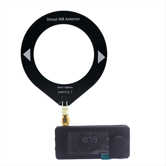 Mini Receptor de Radio SI4732 de 1,9 Pulgadas, 0,5-108 MHz, Portátil, de Corta, HF, SW, MW, VHF