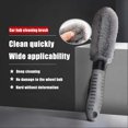 thumbnail image 3 of Car Wheel Brush with Straight/T-shaped Easy Cleaning Tire Hub Brush for Car Cleaning, 3 of 5