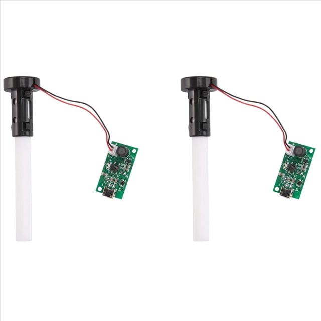 Mini Humidificador USB Placa de Circuito Controlador Niebla PelíCula AtomizacióN Hoja Atomizador Kits Bricolaje 2 Piezas