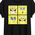 thumbnail image 3 of SpongeBob SquarePants - Spongebob Face - Juniors Ideal Flowy Muscle T-Shirt, 3 of 6