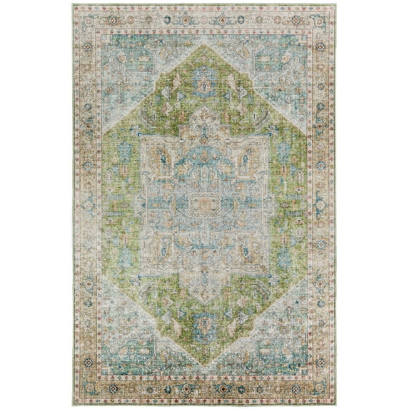 Dalyn Rou Area Rug RO2 Ro2 Meadow Meadow Bordered Bulbs 2' 3" x 7' 6" Rectangle