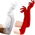thumbnail image 3 of AYYUFE Women\'s Fashion Opera Wedding Bridal Evening Party Prom Costume Long Gloves, 3 of 4