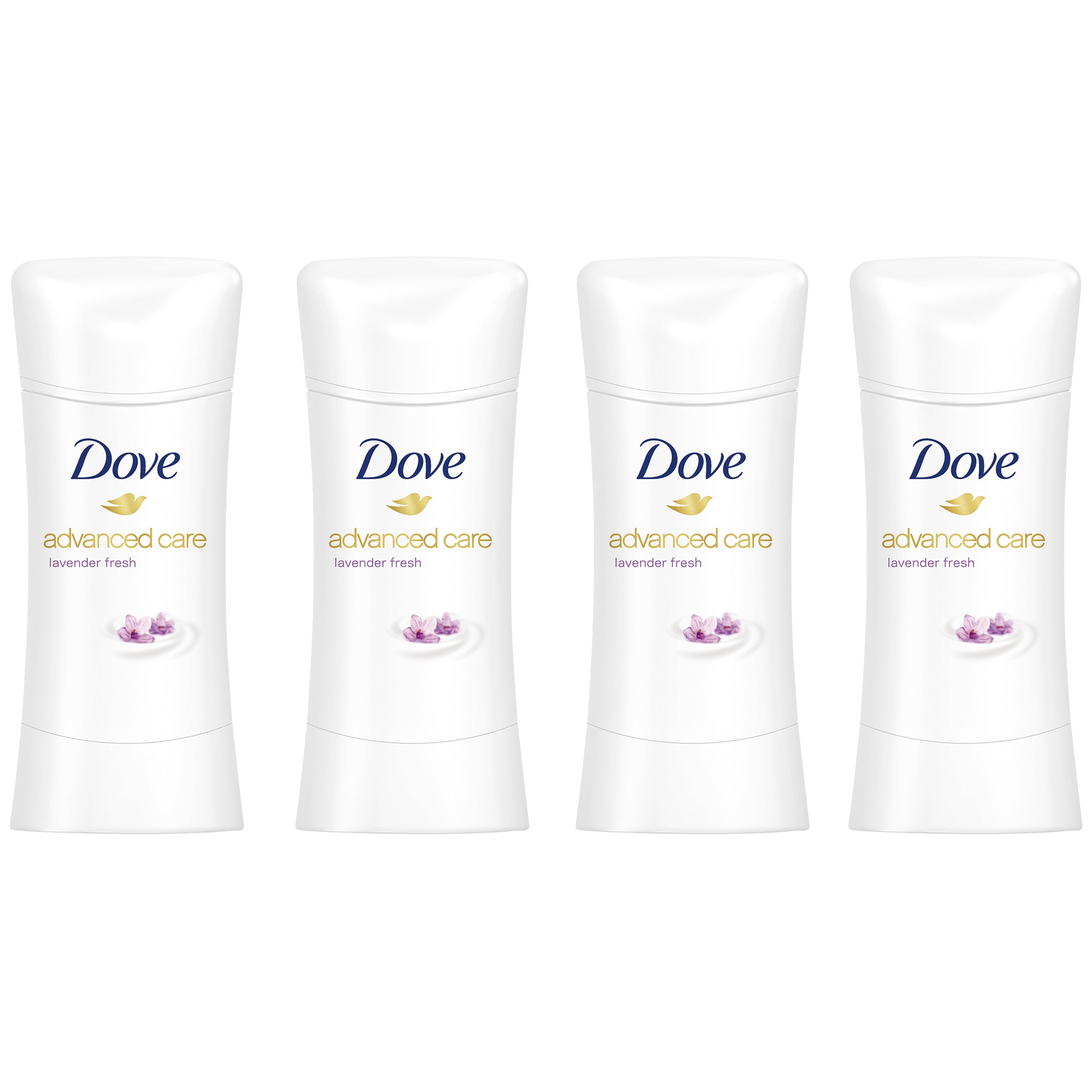 Dove Advanced Care Antiperspirant Deodorant Lavender Fresh 2.6 oz, 4 count