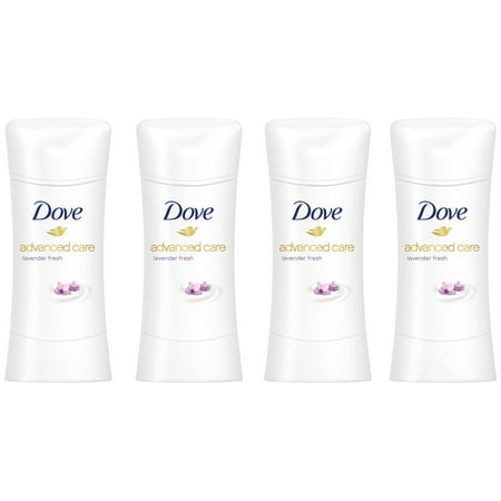 Dove Advanced Care Antiperspirant Deodorant Lavender Fresh 2.6 oz, 4 count