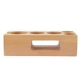thumbnail image 4 of Coffee Filter Tamper Holder, Wooden Coffee Tamper Holder Coffee Tamping Station With Mat For Cafes Home, 4 of 8