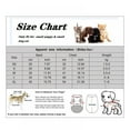 thumbnail image 6 of Warm Dog Sweater, Soft Fleece Puppy Clothes Doggie Shirt Winter Outfits Sweatshirt for Small Pets Dogs Cats Chihuahua Teddy Pup Yorkshire XS-XL, 6 of 6