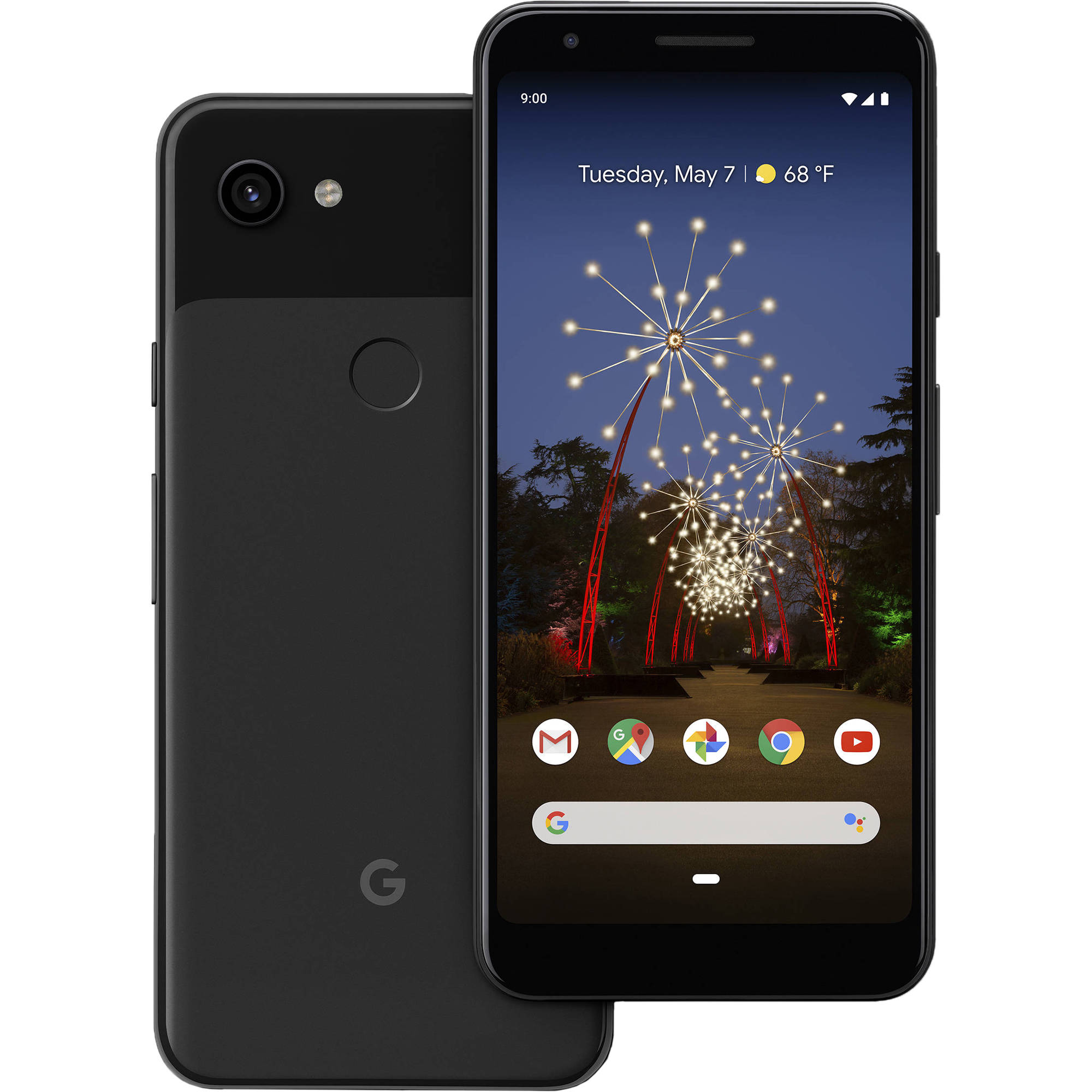 Google Pixel 3A 64GB 5.5" 4G LTE Factory Unlocked GSM CDMA Black T-Mobile [A] Excellent - image 3 of 5