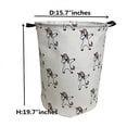 thumbnail image 6 of AUCHEN Large Collapsible Laundry Hamper with Handles,Round Storage Baskets,Waterproof Dirty Clothes Laundry Basket,Foldable Bin Storage Basket Organizer for Kids Baby (Round - Multi-Unicorn), 6 of 6