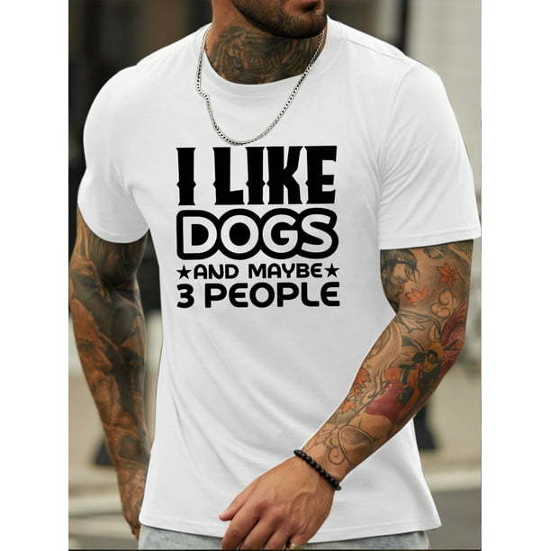 Short Sleeve T-shirt Tees, Comfy Breathable Tops for Men, Summer, Outdoor, Men's Clothing, Short sleeves, Round Neck Tees