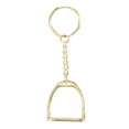 thumbnail image 1 of Amdohai Zinc Alloy Key Chain Stirrup Key Ring Mini Keychain for Men Women, 1 of 7