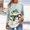 Blue, variant on Christmas Shirts for Women 2026 Long Sleeve Xmas Party Holiday Tops Womens Christmas Shirts Funny Xmas Shirts Crew Neck Graphic Tees Dressy Casual Blouse Soft Cozzy Loose Fit Fall Clothes