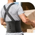 thumbnail image 2 of Faja Lumbar Ajustable con Tirantes para Aliviar el Dolor de Espalda y Proteger Al Levantar Objetos Pesados., 2 of 5