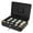 White, variant on Cash Box with Money Tray and Lock - Metal Cash Box for Small Businesses, 9-Compartment Silver Money Box with Lock and Key for Petty Cash, Checks, Coins, Portable Money Box for Cash Storage