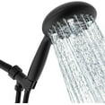 thumbnail image 1 of American Imaginations Wall Mount CUPC Approved Stainless Steel Shower Head In Black Color AI-34367, 1 of 6