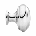 thumbnail image 4 of Baldwin 4447260 1-1/2" Ring Deco Knob Bright Chrome Finish, 4 of 4