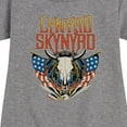 thumbnail image 3 of Lynyrd Skynyrd - Americana Steer Skull - Toddler & Youth Girls Fleece Dress, 3 of 5