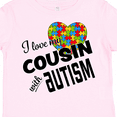 thumbnail image 4 of Inktastic I Love My Cousin with Autism Boys or Girls Toddler T-Shirt, 4 of 5