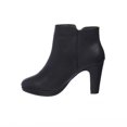 thumbnail image 3 of Botines Moda Casual/Formal Mujer Tipo Piel Cierre Negro negro 23, 3 of 7