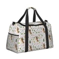 thumbnail image 2 of Disketp German Shepherd Dog Bolsa de Viaje Tipo Duffle, Bolso de Mano para Fin de Semana para Mujer, Bolsa de Gimnasio Ligera para Hombre, Esencial para Viajes, 2 of 7