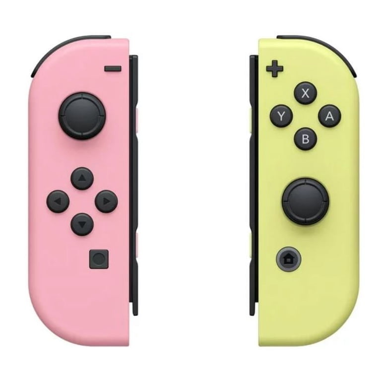 Nintendo Joy-Con™ (L)/(R) - Pastel Pink/Pastel Yellow - Walmart.com