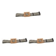 thumbnail image 4 of Cinturón de Punto Sonducket CBP270698 Ajustable Color Caqui Negro Albaricoque Blanco Rayas, 4 of 6
