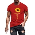 thumbnail image 1 of Camisetas de Manga Larga para Hombres Blusa de Cuello Redondo de Impresión Deportiva, Camiseta de Manga Corta de Moda para la Primavera Y Diaria, 1 of 5