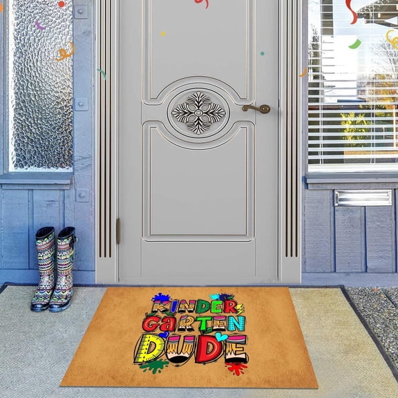 Carpet,Back To School Home Decor Door Mat Bathroom Welcome Floor Door Mat Floor Mat Happy First Day Of School Floor Mat PRE K MAT