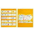 thumbnail image 3 of Magnetic Pocket Chart Double-Sided Hanging Schedule Pocket Chart Yellow, 3 of 9