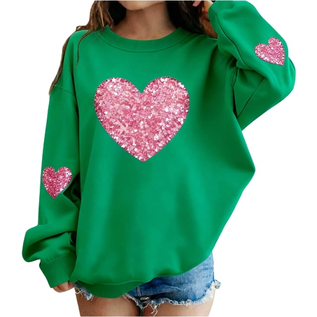 Robe à Manches Longues, Imprimée pour Enfants, Manches Longues, Décontractée, Doublée en Polaire, Chaleur, Col Rond, Chandail à Capuchon