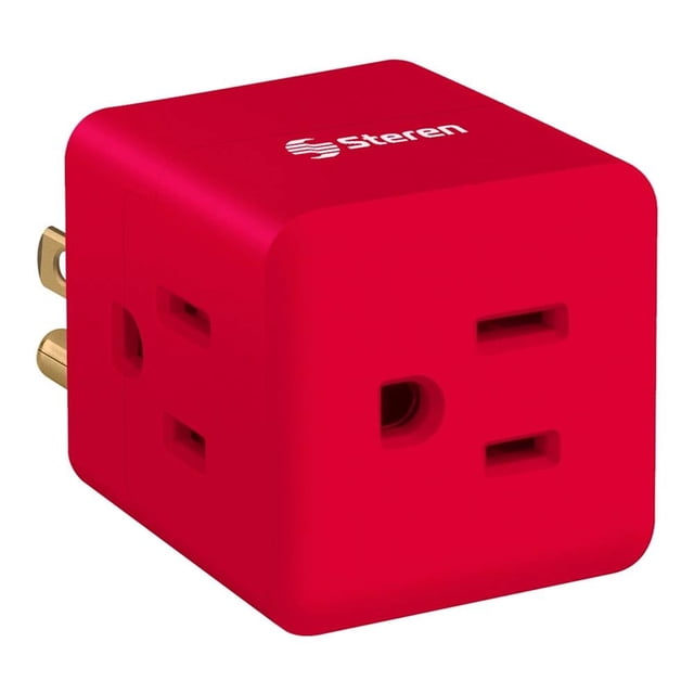 Clavija Steren WMS-1205 Rojo