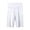 White, variant on WAYUTE Womens Shorts Solid Color Lightweight Knee Length Layer Breathable Soft Underwear Bottoms Stretchy for Summer Daily Wear