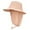 Pink, variant on Otqutp 3 to 8 Years Toddler Spring Cap Children Hat Girls Boys Spring Summer Outdoor Shade Solid Color Sun-screen Hat Adjustable Fisherman Hat