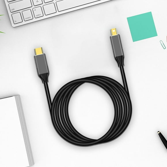 1.8m 4K USB Type-C to Mini Displayport 6Ft for Thunderbolt 3 DP Cable Adapter