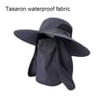 thumbnail image 3 of Sonducket Sombrero para el sol para hombres y mujeres, desmontable, de secado rápido, para adultos, a prueba de sol, impermeable, deportes, Type2 NO2, 3 of 6