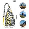thumbnail image 3 of Waterproof Hiking Backpack Sling Bag for Women – Fashionable Lightweight Crossbody Bag with Adjustable Strap, Chic Retro Geometric Chest Bag for Travel, Outdoor Adventures & Everyday Use, 3 of 4