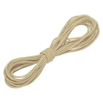 Uxcell Shock Cord, Elastic Cord Marine Grade Bungee Rope Stretch String for DIY Project 1/8" x 33 ft Beige