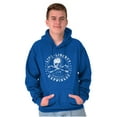 thumbnail image 4 of Life Liberty Happiness Skull Bones Unisex Plus Fleece Graphic Hoodie Brisco Brands 3X, 4 of 6