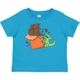thumbnail image 3 of Inktastic Dino with Chocolate Bar Boys or Girls Baby T-Shirt, 3 of 5