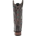 thumbnail image 3 of Women's Arrow Inlay Western Boot Broad Square Toe Brown 9 M  US, 3 of 7