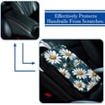 thumbnail image 5 of Daisy 12.5x8.2 Inch Soft Comfortable Furry Printed Car Armrest Mat Armrest Accessory Car Armrest Pad Armrest Cover, 5 of 6