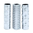 thumbnail image 1 of Uma Enterprises Ceramic Vase 3 Asst 12 Inches Height, 3 Inches Width, 1 of 2