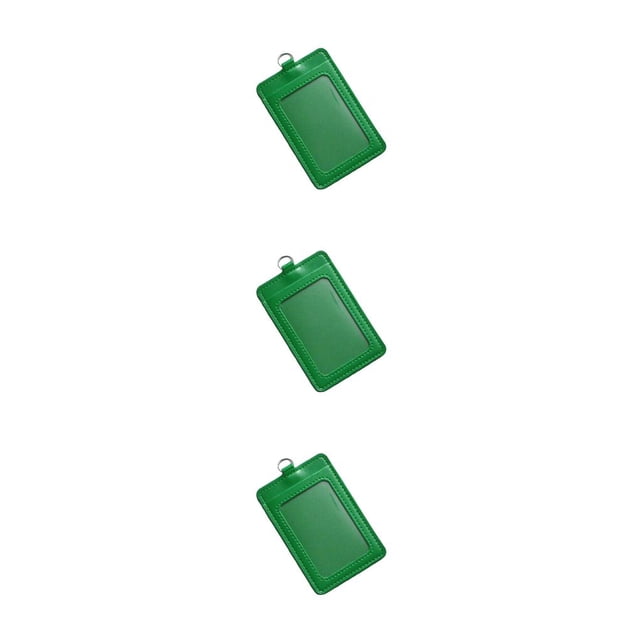 Kearding 10 piezas de tarjeteros de identificación de cuero para oficina, carcasa protectora informal, funda para tarjetas de autobús multifuncional, Type1 NO1