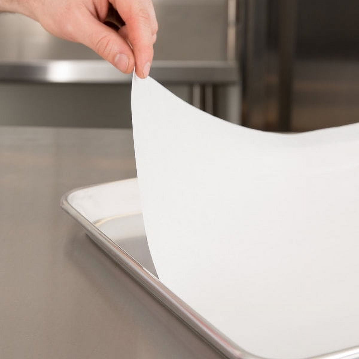 Vezee's Paper House Parchment Paper 15X16.5 inches Precut 30 Sheets/pack for Baking Cookies, Cooking, Frying, Air Fryer, Grilling Rack, Oven: 4 PKs