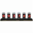thumbnail image 1 of wonima44 Nixie Tube Clock Glow Tube Clock IPS Color Screen Digital Clock DIY Analog Digital Tube WiFi time Desktop Desktop Digital Clock Decoration Gift (H401), 1 of 1