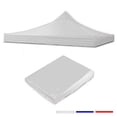 thumbnail image 1 of Techo Lona Impermeable para Toldo Jardimanía, 3x3 Metros blanco, 1 of 4
